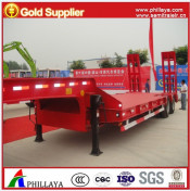 Lowbed Lowboy Semi Trailer for Heavy Machinery Transportation (PLY9895CXX)