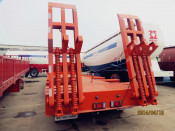 Lowbed Semi Trailer Lowboy Semi Trailer 2axle 3 Alxe Lowbed Semi Truck Trailer