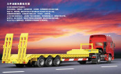 Lowbed Semi Trailer for Machine Transportation