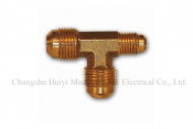Male Thread Reducing Forged Tee with Brass