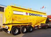 Manufacturer Tongya 3 Axles Bulk Cement Tank Trailer