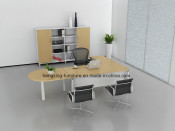 Many Colors for Selection Boss Table Melamine Office Table (HX-5N196)