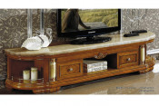 Marble TV Stand with Oak Veneered (TM-01)