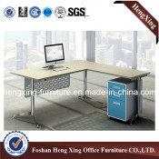 Melamine Office Furniture L Shape Manager Table (HX-MT5044)