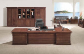 Melamine Office Manager Desk (Amos-Ve01)