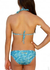 Mermaid Printing Pattern Lycra Bikini