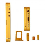 Metal Gold Black & Middle Housing with Buttons for iPhone 5s&5
