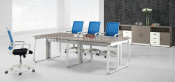 Metal Leg Simple Style Commercial Conference Table Furniture (HF-B028)