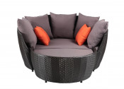 Miami Outdoor Rattan Sofa