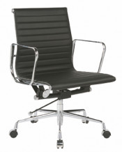 Middle Back PU Leather Manager Swivel Executive Office Chair (Fs-8753b)