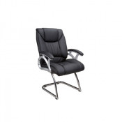Middle Back PU Leather Office Visitor Chair (FS-8714C)