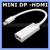 Mini Displayport Dp to HDMI Adapter Cable for Apple MacBook Air PRO