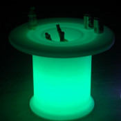 Modern Colour Changing LED Ice Bucket/ LED Table with Cetificated Approval