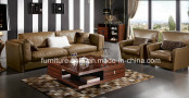 Modern Design Office Furniture Home Furniture Top Leather Sofa (K11)