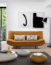 Modern Fabric Folded Sofa Bed