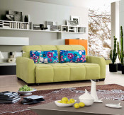 Modern Fabric Folded Sofa Bed
