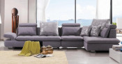 Modern Fabric Living Room Corner Sofa Furniture (RFT-106)