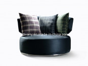 Modern Fabric Round Sofa