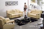 Modern Furniture Recliner Leather Sofa Set (814)