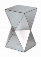 Modern Home Dining Living Room Mirror Furniture End Side Table