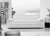 Modern Home Furniture 123seater Top Leather Sofa (SF803)
