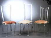 Modern House Design Crystal Acrylic Chair for Living Room