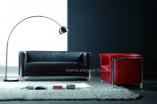 Modern Leather Sofa (A607)