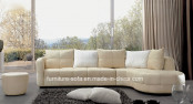 Modern Living High Quality Furniture Leather Sofa Set (S001)