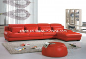 Modern Living Room Furniture Leather Sofa Set (831)