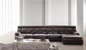 Modern Living Room Furniture Top Leather Sofa Set (SO03)