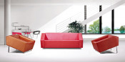 Modern Living Room Sofa Office Sectional Sofa (8148-1)