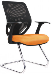 Modern Medium Back White Staff Visitor Mesh Chair (FS-3030)