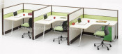 Modern Office Furniture Corner Office Workstation (HF-LTP006)