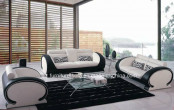 Modern Office Import Leather 123seater Sofa (SF028)