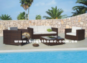 Modern Outdoor Furniture/ Aluminum Frame Rattan (Kute)