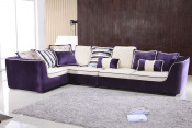Modern Sectional Fabric Sofa (LS4A148)