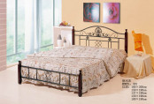 Modern Simple Bed Home Steel Bedroom Furniturer (501)