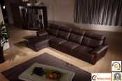 Modern Sofa Furniture Italian Leather Sectional Sofa (N812)