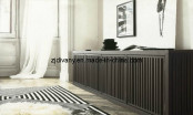 Modern Solid Wood Long Cabinet (SM-W11)