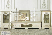 Modern Solid Wood TV Stand in Competitive Price (TM-001)