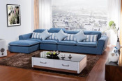 Modern Style of Living Room Fabric Corner Sofa 2015