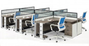 Modern Wall Workstation Screen Modular Workbench Divider Office Partition (HF-CA006)