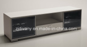 Modern White High Glossy Wood Glass TV Cabinet (SM-D38A)