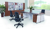 Modern Wood Office Furniture Workstation with Partition Screen (HF-E542)