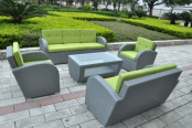 Modern Woven UV-Resistant PE Rattan Garden Furniture (S0106)