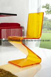 Modern Z Shape Acrylic Living Room Chair Furniture