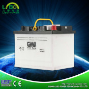 Most Popular European Standard Dry Charged 12V 60AMP Car Battery in Tajikistan