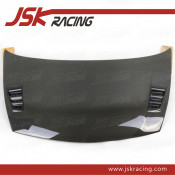 Mugen Rr Style Carbon Fier Hood Bonnet for 2006-2009 Honda Civic Fd2 (JSK121032)