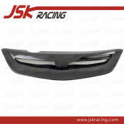 Mugen Style Carbon Fiber Front Grille for 2004-2005 Honda Civic Ep Hb