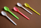 Multicolor PS Spoon Plastic Spoon